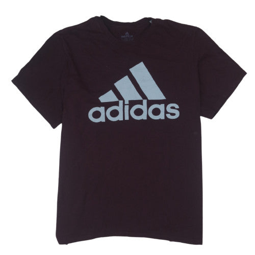 Adidas Men's Black 2XL Amplifier Logo Short Sleeve T-Shirt