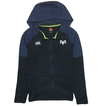 Canterbury Men’s Black Full Zip Hoodie L Sportswear Rugby