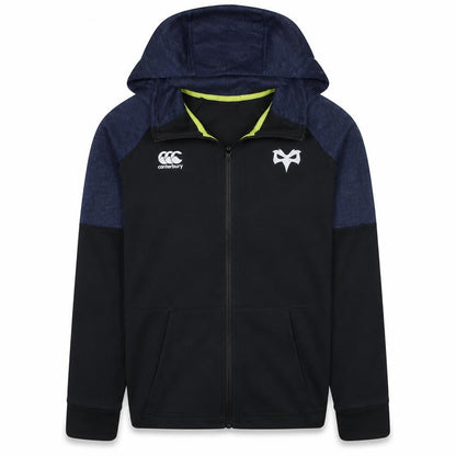 Canterbury Men’s Black Full Zip Hoodie L Sportswear Rugby