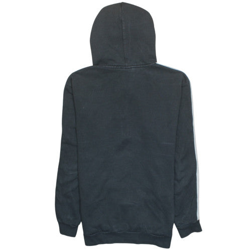 Adidas Men's Black Half Zip Hoodie Medium Regular Fit Sportswear