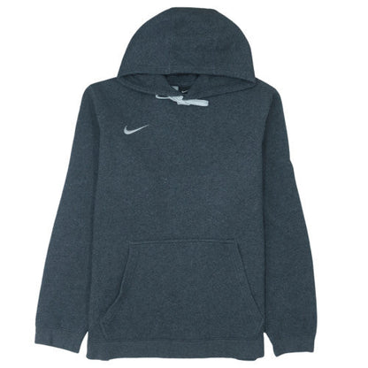 Nike Men's Grey Pullover Hoodie L Fleece Sportswear