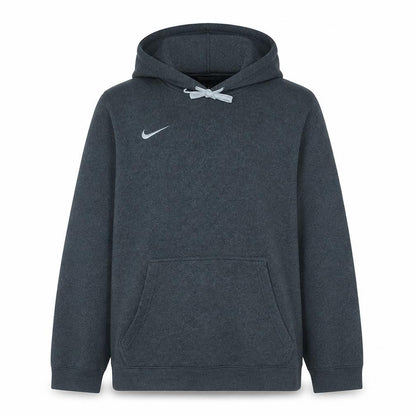Nike Men's Grey Pullover Hoodie L Fleece Sportswear