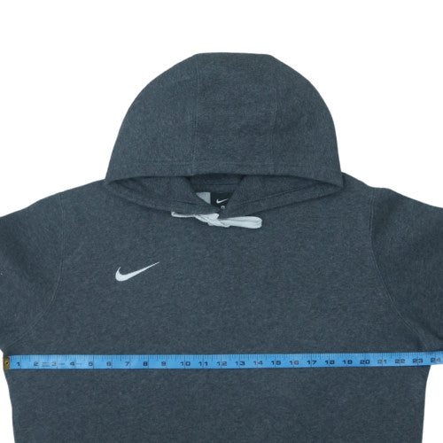 Nike Men's Grey Pullover Hoodie L Fleece Sportswear