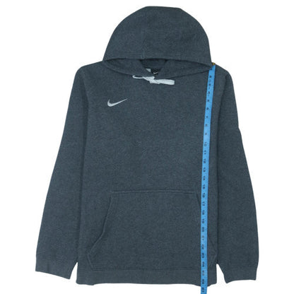 Nike Men's Grey Pullover Hoodie L Fleece Sportswear