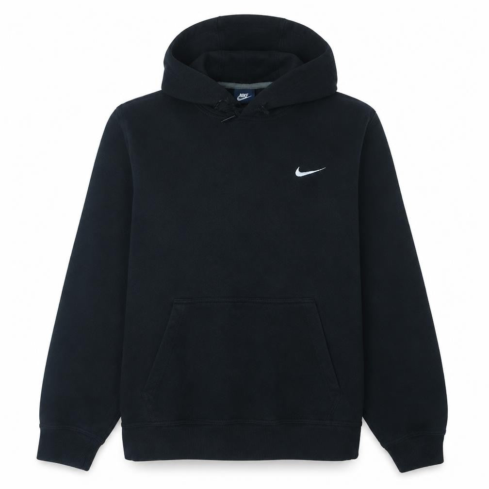 Nike Women's Black Pullover Hoodie Size L Fleece Lined Sweatshirt