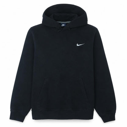 Nike Women's Black Pullover Hoodie Size L Fleece Lined Sweatshirt