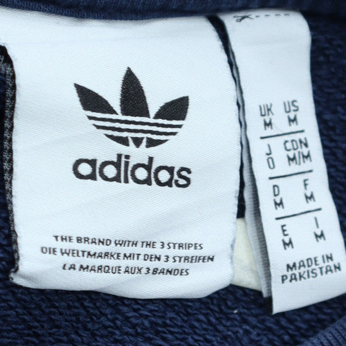 Adidas Men's Blue Crew Neck Pullover Sweatshirt Size M