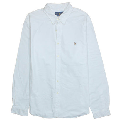 Ralph Lauren Men’s White Slim Fit Oxford Button-Down Shirt 2XL