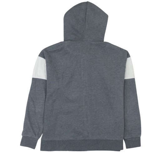 FILA Women's Grey Full Zip Hoodie Sweatshirt Size L