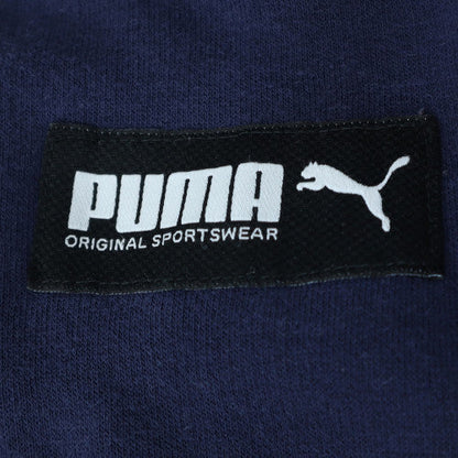 Puma Men's Blue Pullover Sweatshirt Size M Crew Neck Sports Style