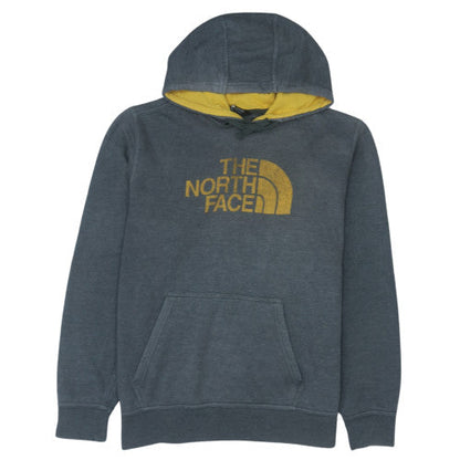 The North Face Men's Grey Pullover Hoodie L Regular Fit