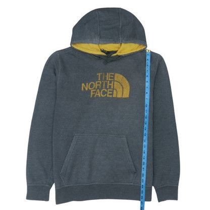 The North Face Men's Grey Pullover Hoodie L Regular Fit