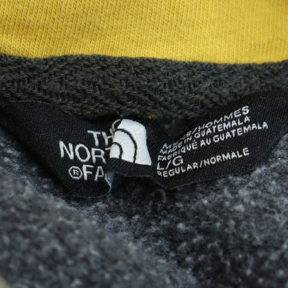 The North Face Men's Grey Pullover Hoodie L Regular Fit