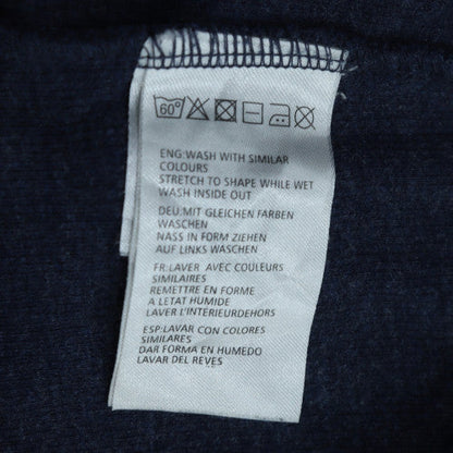 GANT Men's Blue 1/4 Zip Cotton Sweatshirt Size M Mock Neck