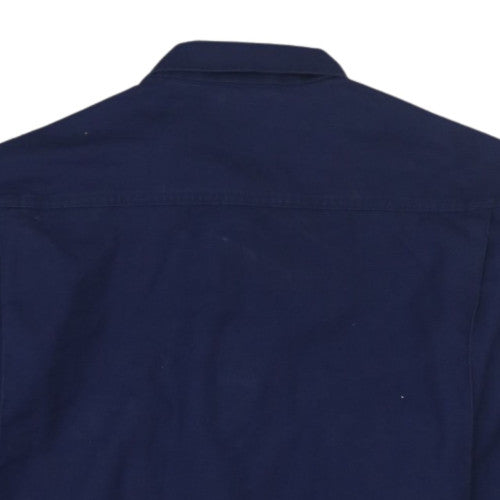 BP Men's Blue Cotton Workwear Jacket 3XL Regular Fit