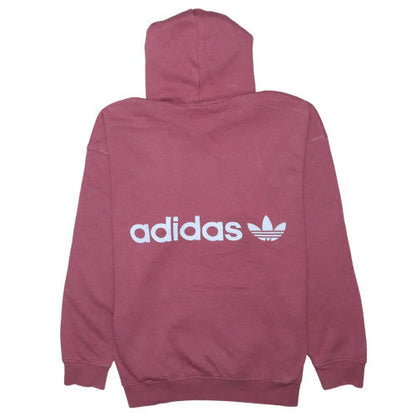 Adidas Women’s Pink Pullover Hoodie Size L Cotton Casual