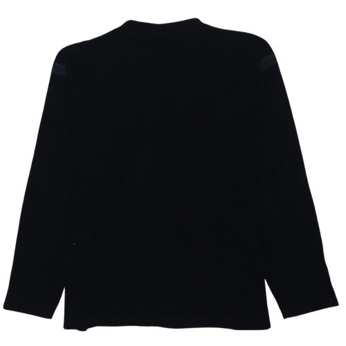 Quiksilver Men's Black Fleece Pullover Jumper Size XL