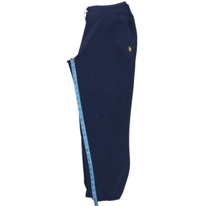 Polo Ralph Lauren Men's Blue Jogger Trousers Size M Fleece