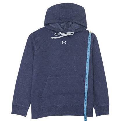 Under Armour Women's Blue Medium Pullover Hoodie with Logo