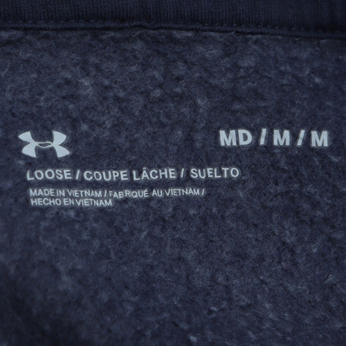Under Armour Women's Blue Medium Pullover Hoodie with Logo