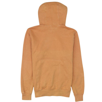 Nike Womens Orange XS Pullover Hoodie Cotton Blend Casual