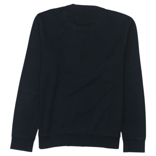Hugo Boss Men's Black Slim Fit Crew Neck Sweatshirt L