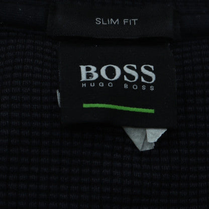 Hugo Boss Men's Black Slim Fit Crew Neck Sweatshirt L