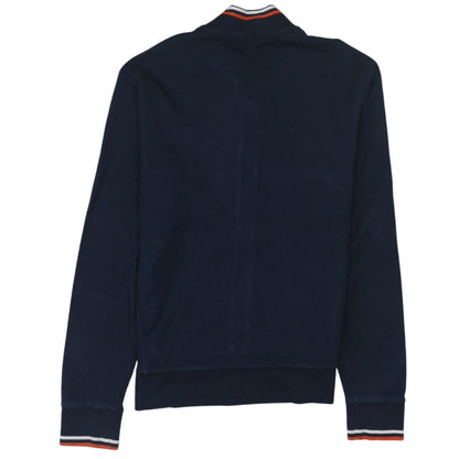 Polo Ralph Lauren Men's Navy Blue Track Jacket M Regular Fit Cotton