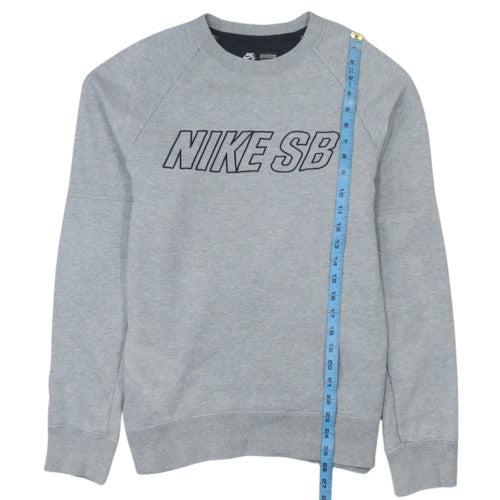 Nike SB Men's Grey Pullover Crew Neck Sweatshirt Size L