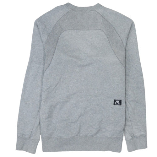 Nike SB Men's Grey Pullover Crew Neck Sweatshirt Size L