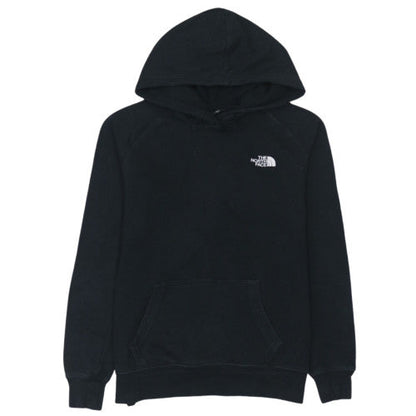 The North Face Womens Black Pullover Hoodie Size S Cotton Blend