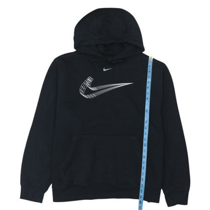 Nike Women's Black XL Pullover Hoodie with Silver Graphic Logo