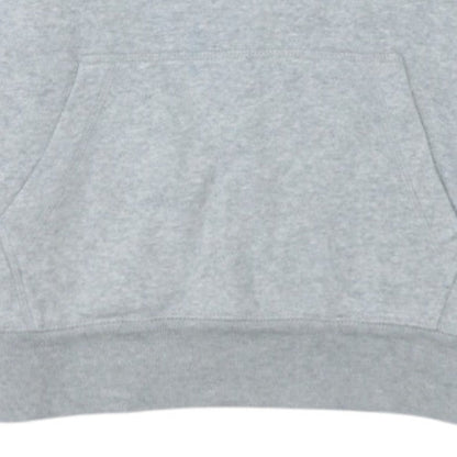 GAP Boys Grey Pullover Hoodie XL 12-13 Years Fleece Logo Sweatshirt