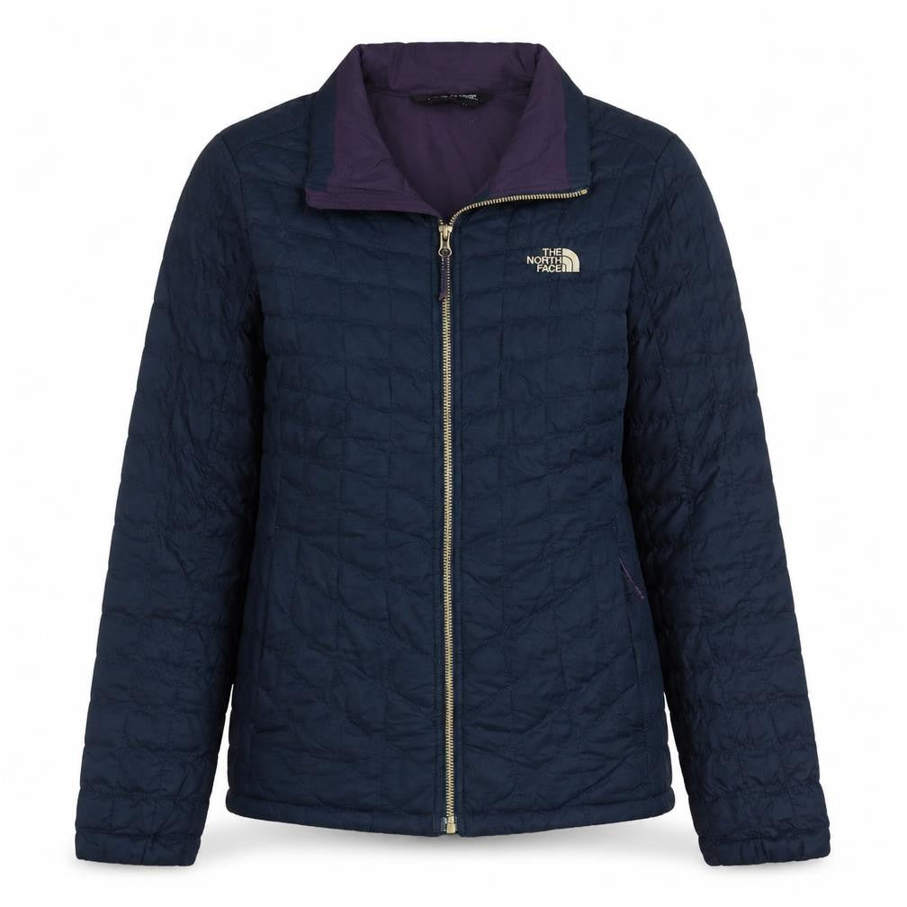 The North Face Women's Blue Quilted Lightweight Jacket Size M