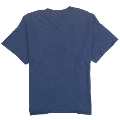NFL Team Apparel Men's Navy Blue 2XL Crew Neck Graphic T-Shirt