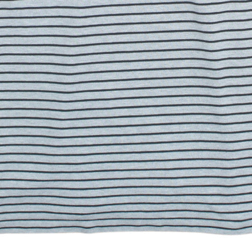 Ralph Lauren Men's Grey Striped Polo Shirt XL Classic Fit