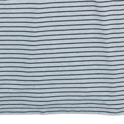 Ralph Lauren Men's Grey Striped Polo Shirt XL Classic Fit