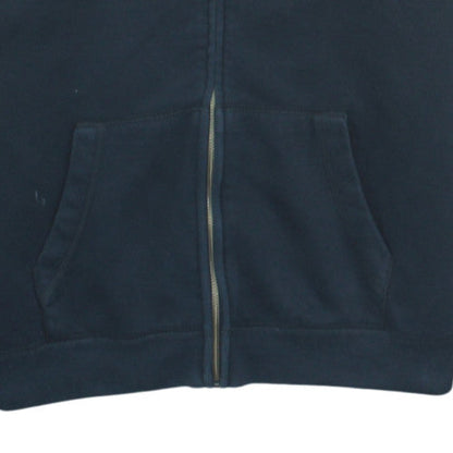 Nike Women’s Black Full Zip Hoodie Size L Cotton Blend Sweatshirt