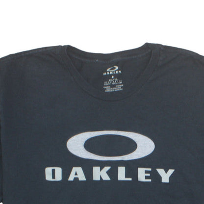 Oakley Mens Black 2XL Regular Fit Cotton Logo T-Shirt