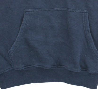 Dickies Men's Blue Pullover Hoodie Large Fleece Logo Sweatshirt