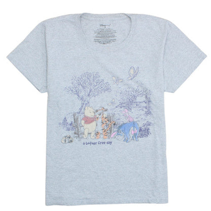 Disney Women’s Grey Winnie the Pooh Graphic T-Shirt XL