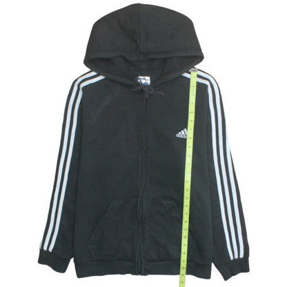 Adidas Mens Black Full Zip Hoodie XL Classic Sportswear