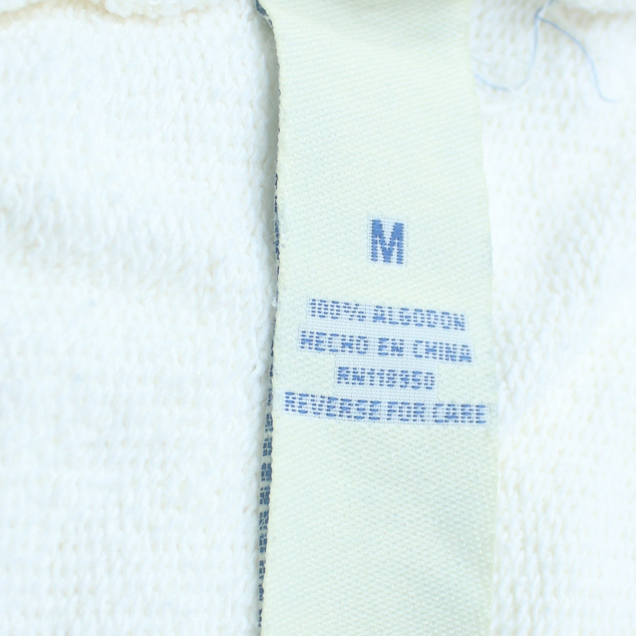 Ralph Lauren Polo Jeans Women’s White Button Full Zip Sweatshirt Jacket M