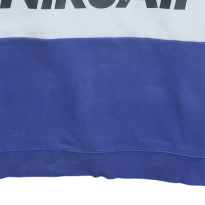 Nike Men's Blue Crew Neck Long Sleeve Pullover Sweatshirt M