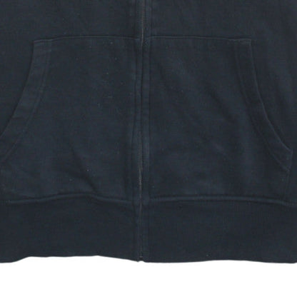 Fila Men's Black Full Zip Hoodie Medium Regular Fit Fleece