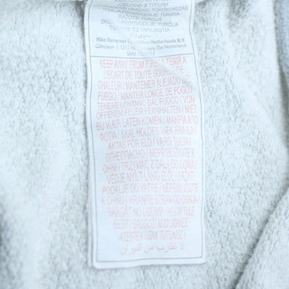 Nike Boys Grey Full Zip Hoodie Size L (12-13 Years) Fleece Sweatshirt