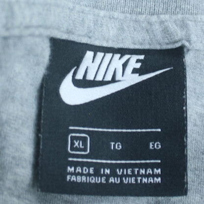 Nike Men's Grey XL Polo Shirt Regular Fit Short Sleeve Cotton Blend