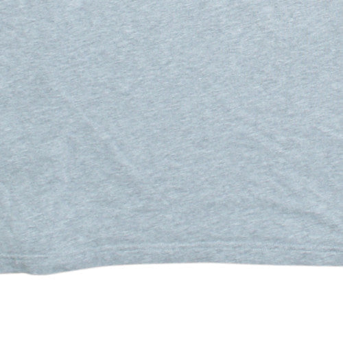 Nike Men's Grey XL Polo Shirt Regular Fit Short Sleeve Cotton Blend