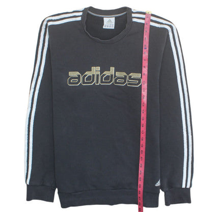 Adidas Men's Black XL Pullover Sweatshirt with Logo