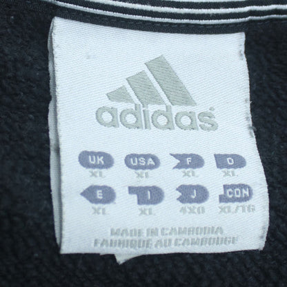 Adidas Men's Black XL Pullover Sweatshirt with Logo